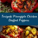 Teriyaki Pineapple Chicken & Rice Stuffed Peppers Recipe