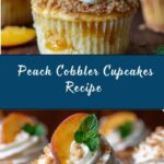 Peach Cobbler Cupcakes Recipe