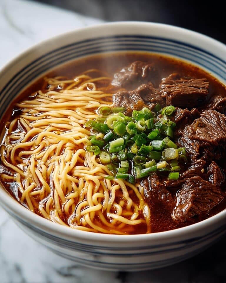 Niu Rou Mian: Taiwanese Beef Noodle Soup Recipe