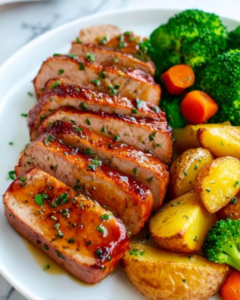 Grilled Honey Mustard Chicken and Broccoli Recipe