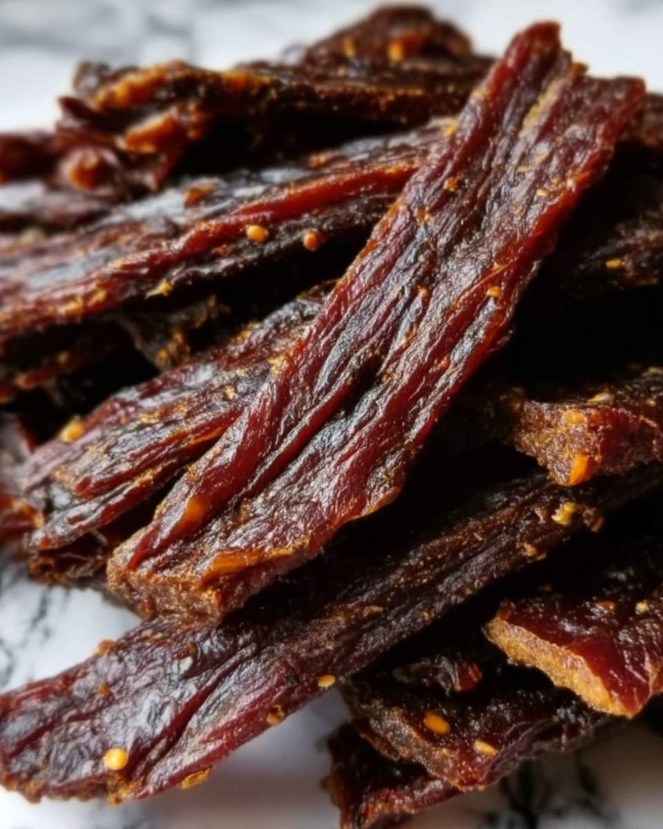 Air Fryer Beef Jerky Recipe - Recipe Image