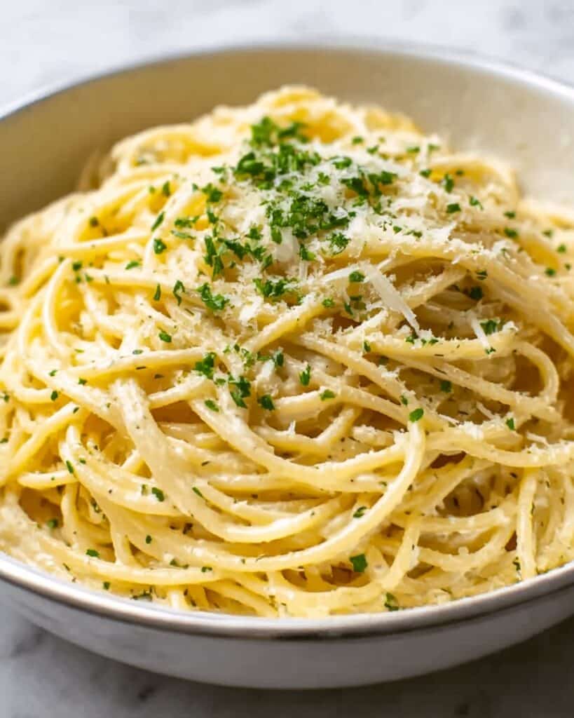 Garlic Parmesan Pasta (One Pot!) Recipe