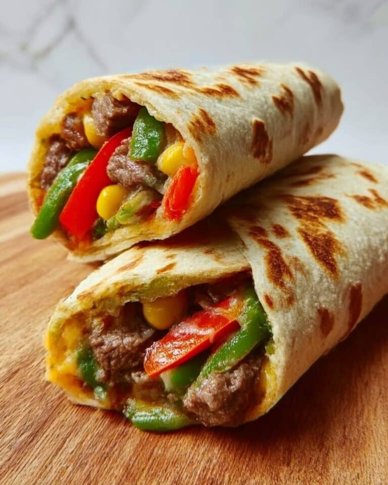 Crispy Steak Wraps Recipe