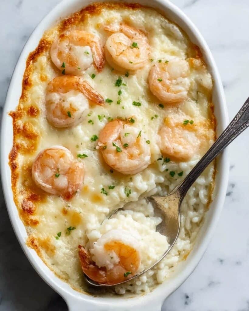 Baked Shrimp Scampi Pasta Recipe
