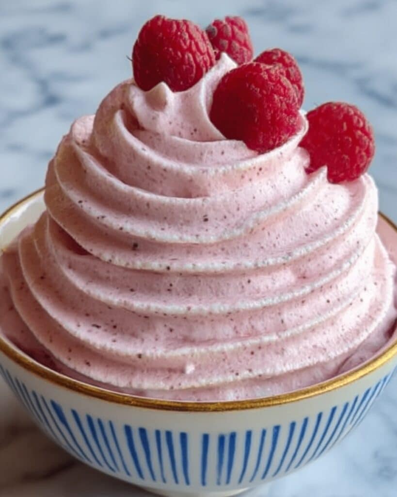 Creamy Raspberry Mousse Recipe
