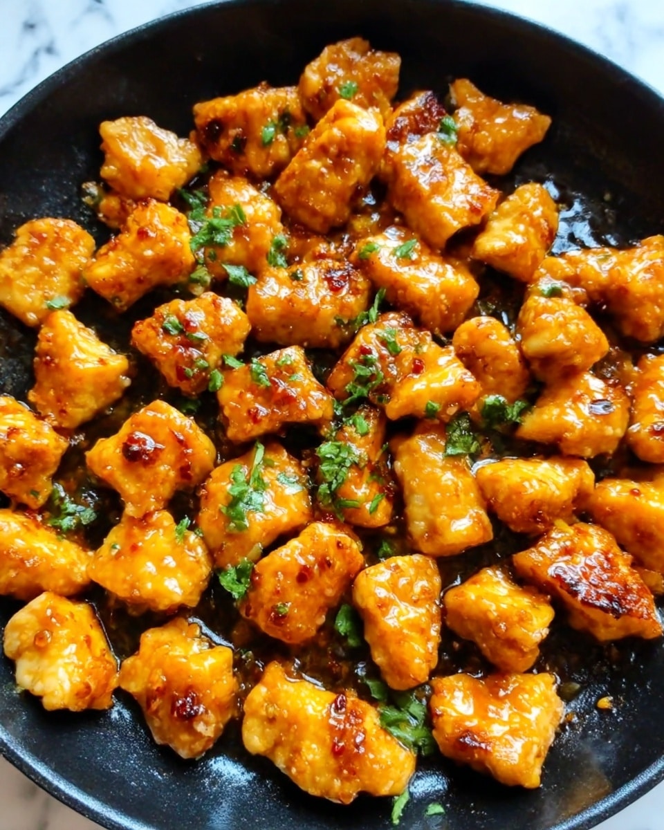 Honey Garlic Chicken Bites Recipe - Recipe Image