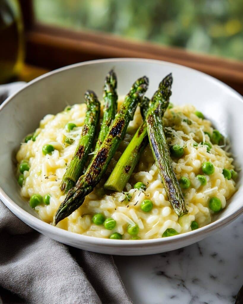 Easy Spring Asparagus Risotto Recipe
