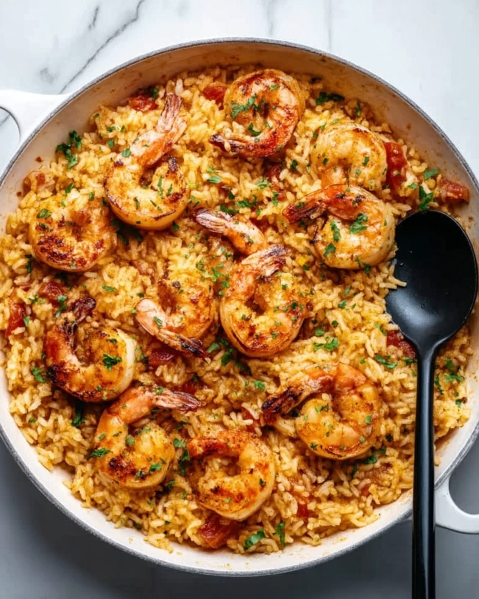 Cajun Shrimp and Rice Skillet Recipe - Recipe Image