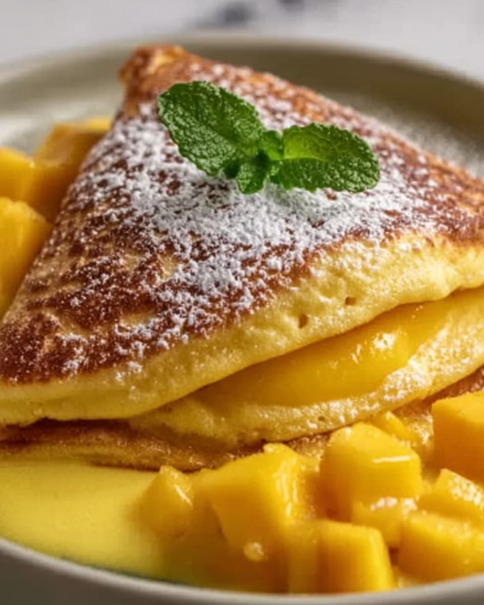 Mango Pancakes Recipe - Recipe Image