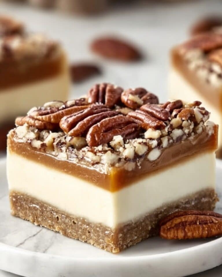 Pecan Pie Cheesecake Bars Recipe