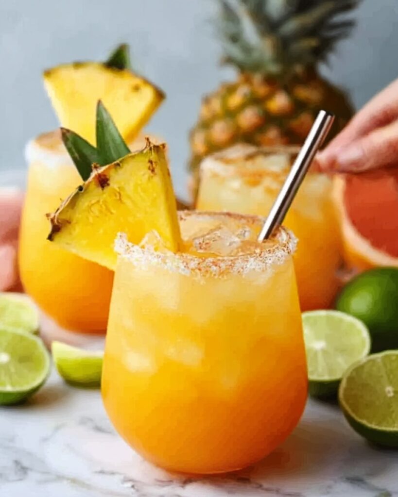Pineapple Mango Rum Punch Recipe