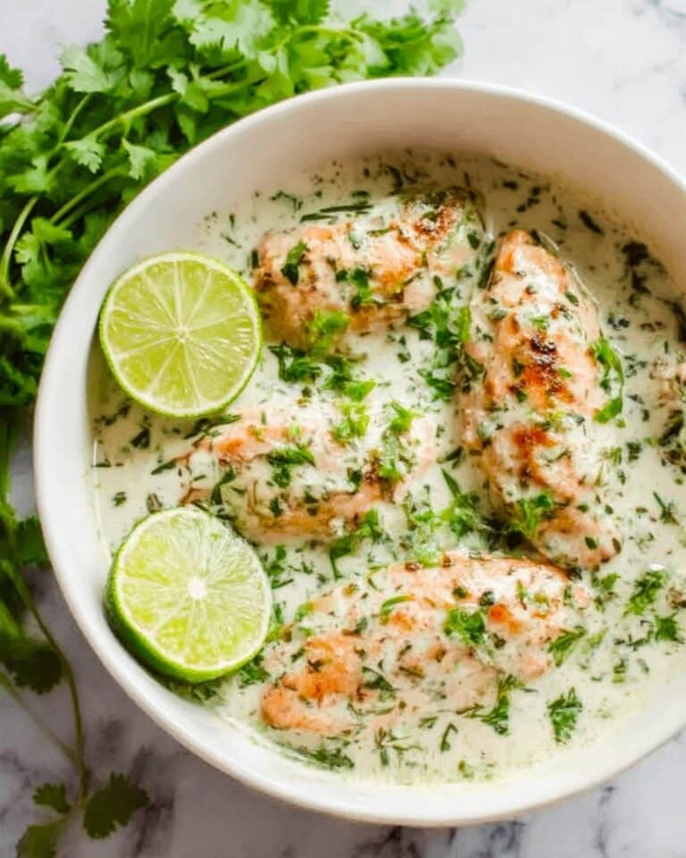 Creamy Coconut Lime Chicken Recipe