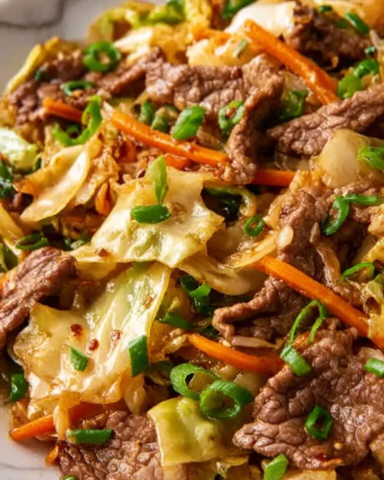 Beef and Cabbage Stir Fry Recipe