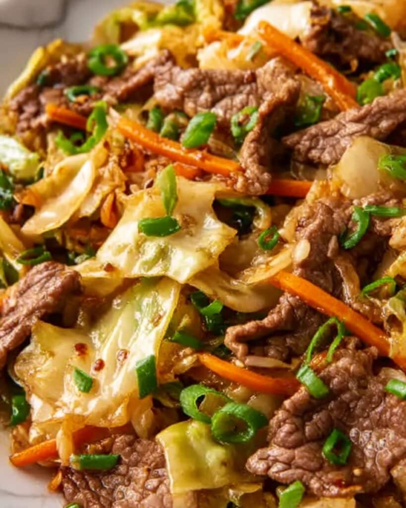 Beef and Cabbage Stir Fry Recipe