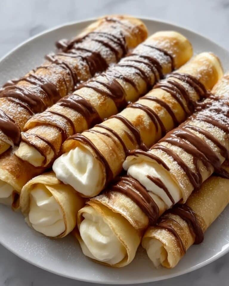 Nutella Cream-Filled Crepes Recipe