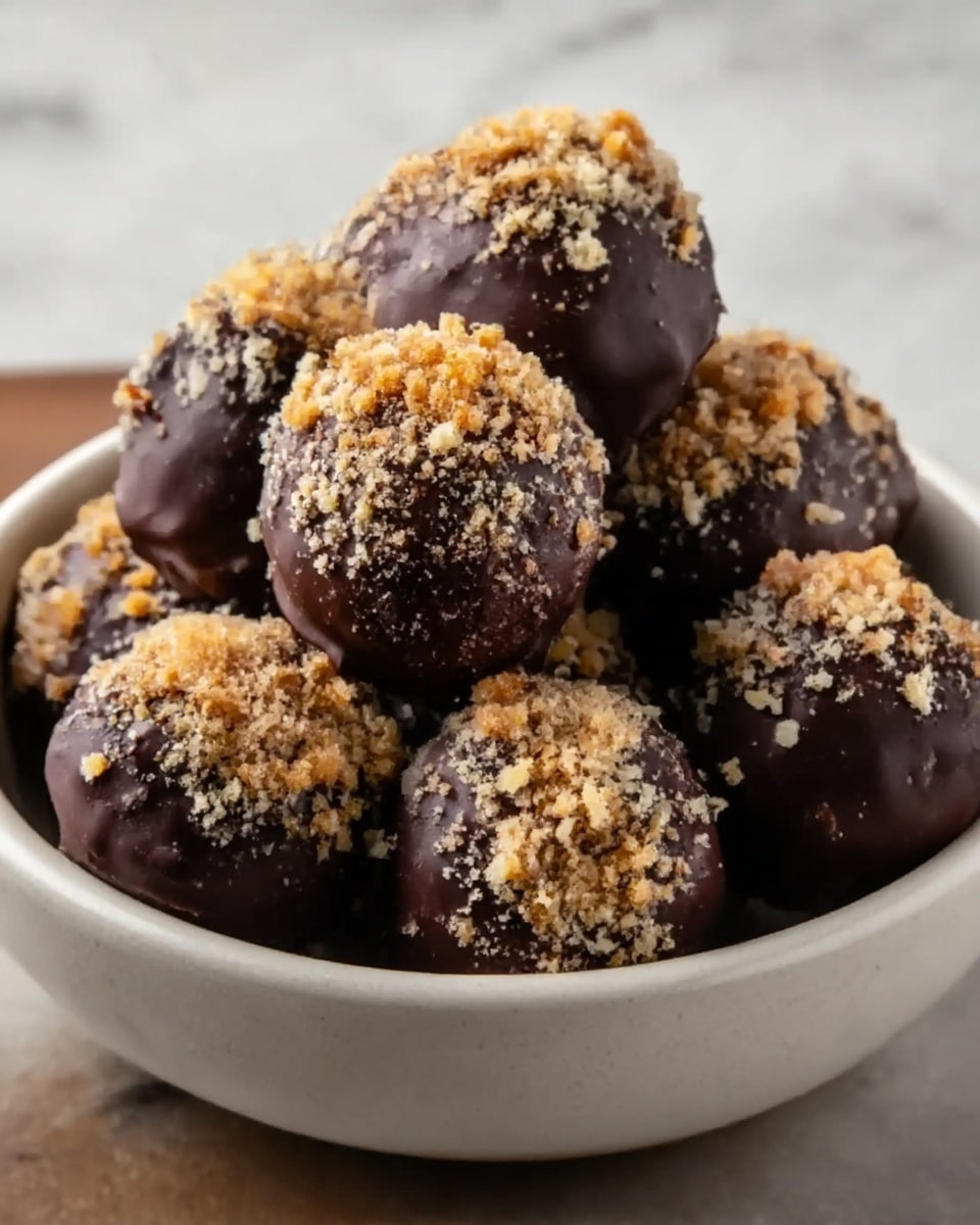 Easy Chocolate Balls Recipe - Recipe Image