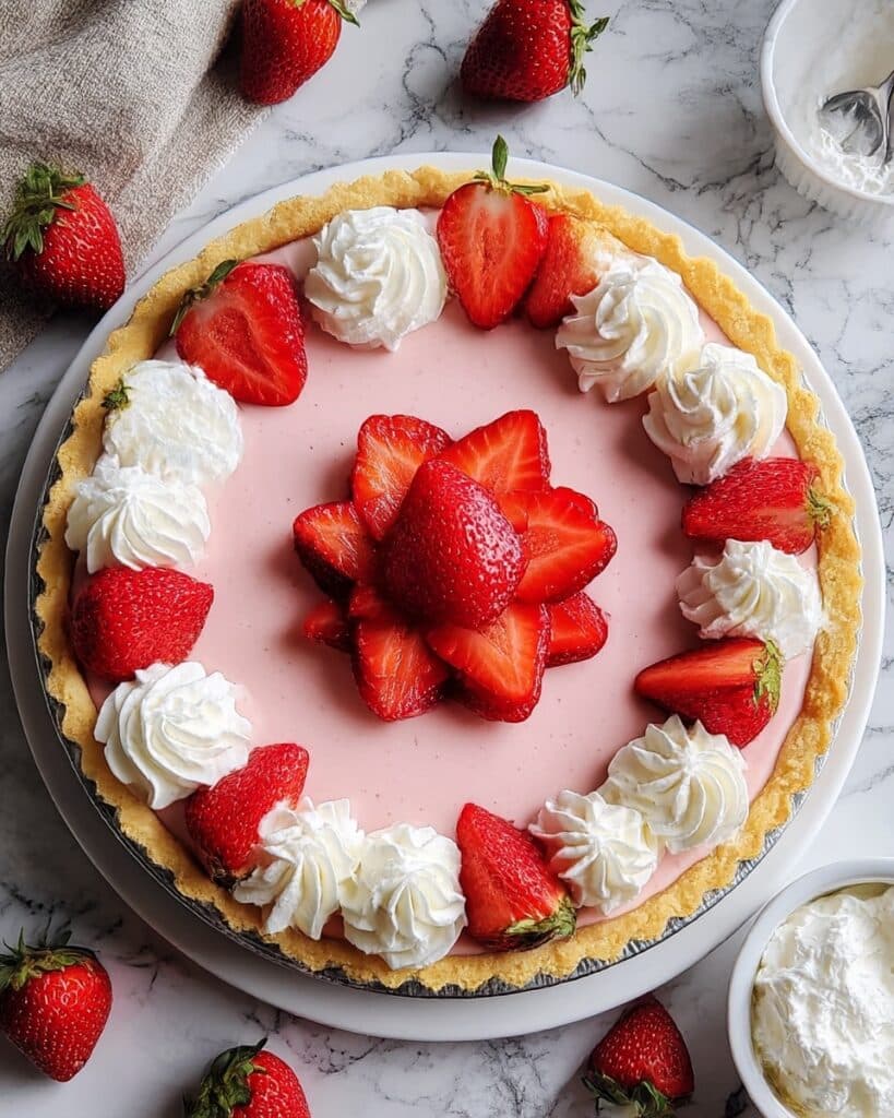 Whipped Strawberry Tart Recipe