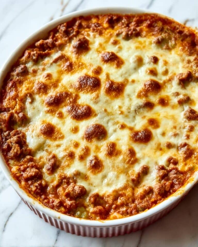 Cheesy Low-Carb Taco Casserole Recipe