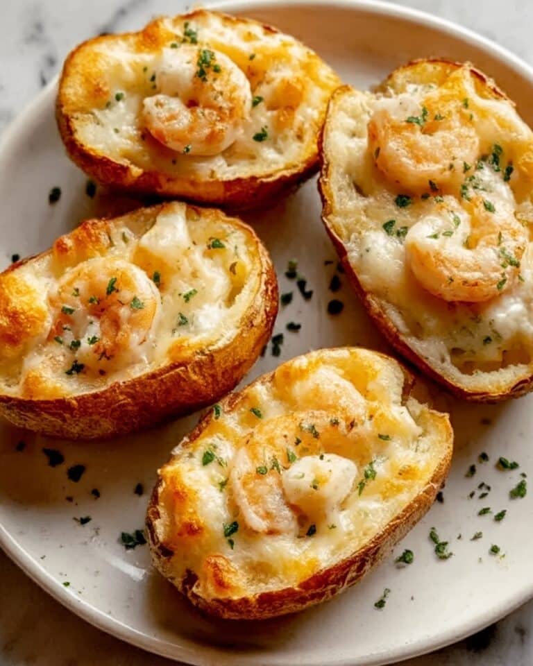 Crabby Shrimp-Stuffed Garlic Bread Bombs Recipe