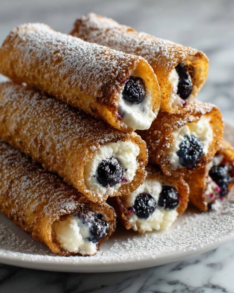 Blueberry French Toast Roll Ups Recipe
