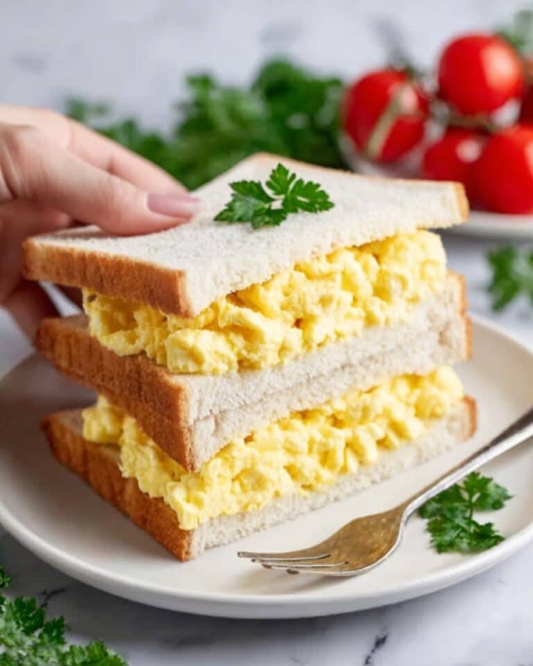 Japanese Egg Sandwich (Tamago Sando) Recipe