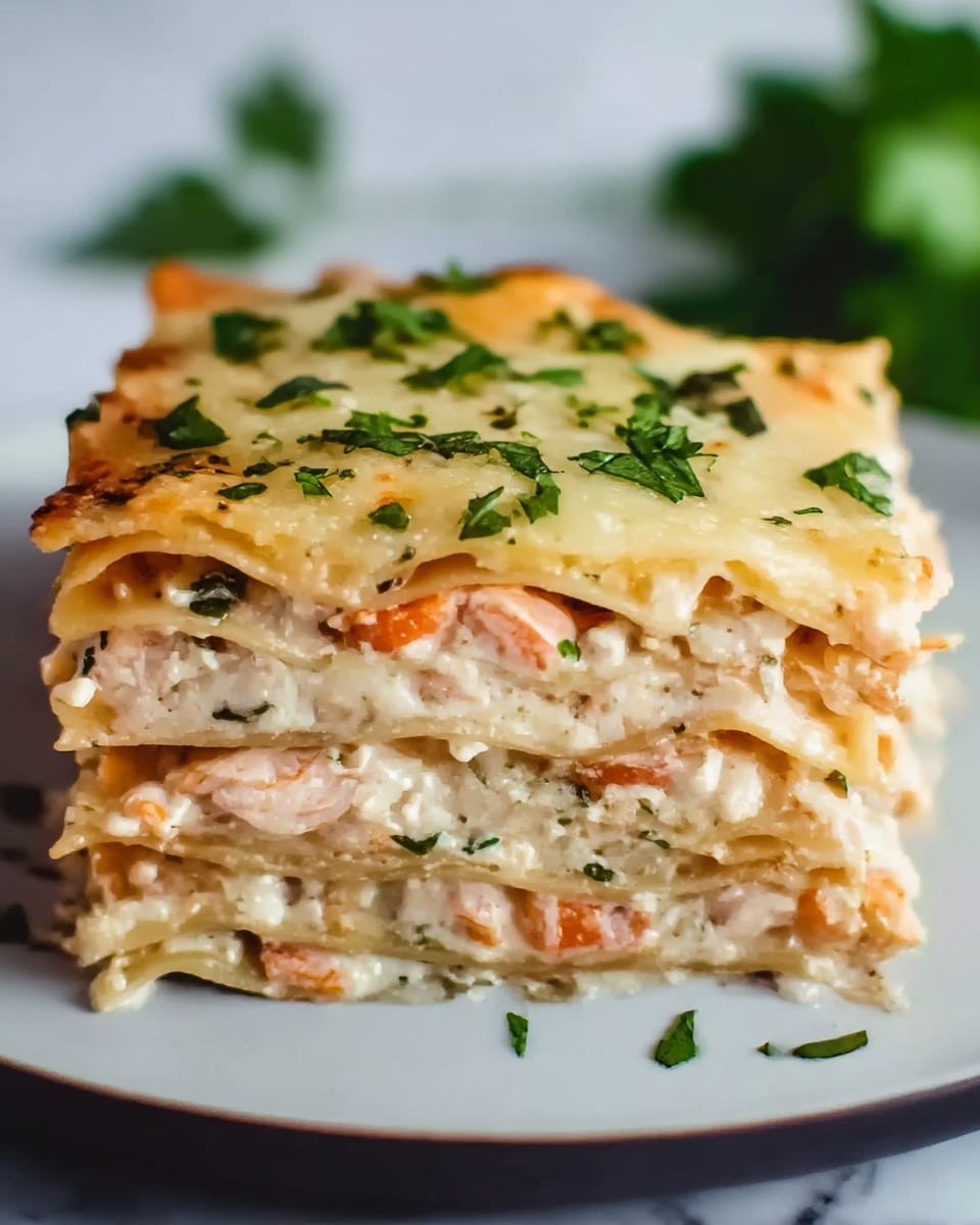 Seafood Lasagna Recipe: An Amazing Ultimate Dish for Seafood Lovers Recipe - Recipe Image