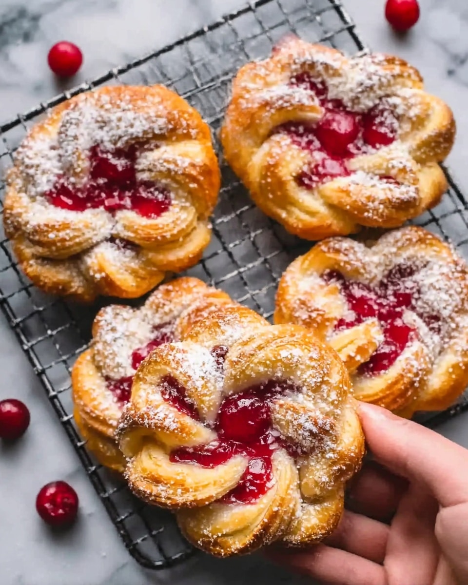 Easy Cherry Cheese Danish Recipe