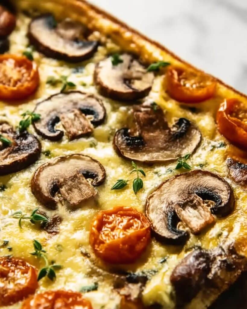 Mushroom Frittata Recipe