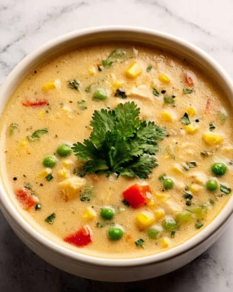 Creamy Chicken Poblano Pepper Soup Recipe