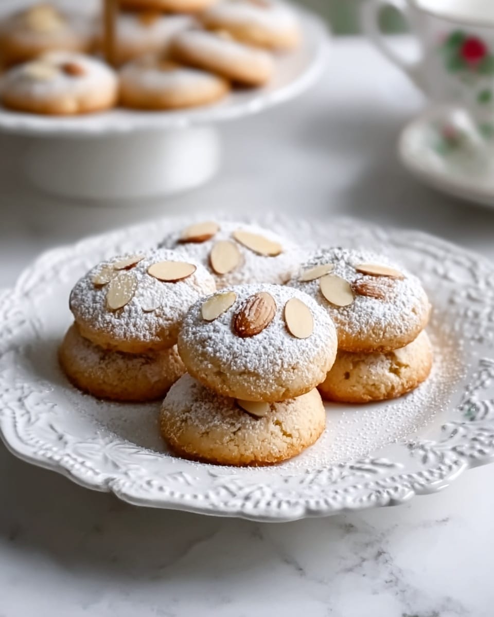 Anytime Almond Tea Cakes Recipe - Recipe Image