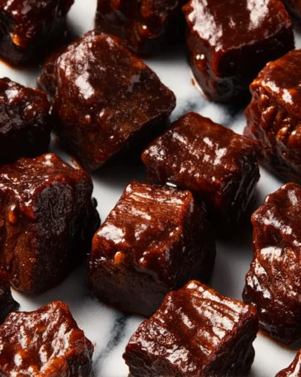 Air Fryer Tangy Honey BBQ Steak Bites Recipe - Recipe Image