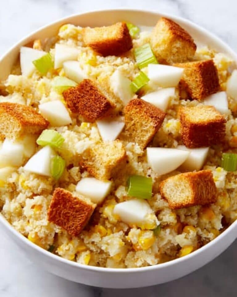 Cornbread Stuffing with Apples Recipe