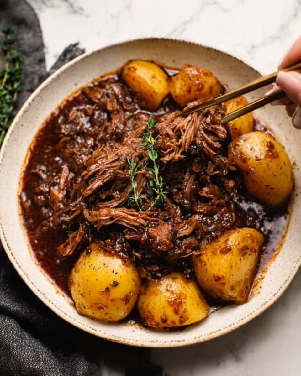 Cranberry Pot Roast Recipe - Recipe Image