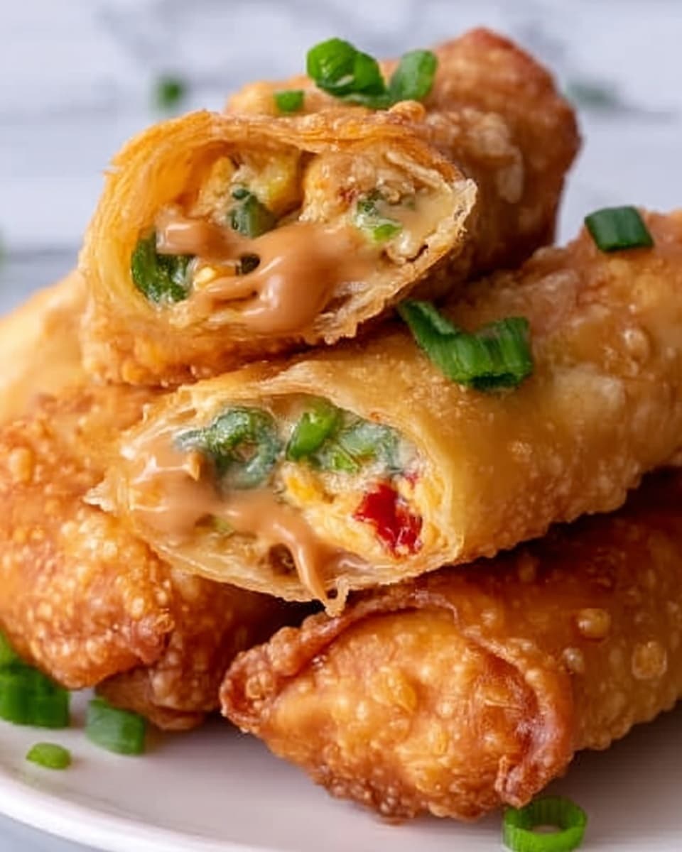 Mini Jalapeno Popper Egg Rolls Recipe - Recipe Image