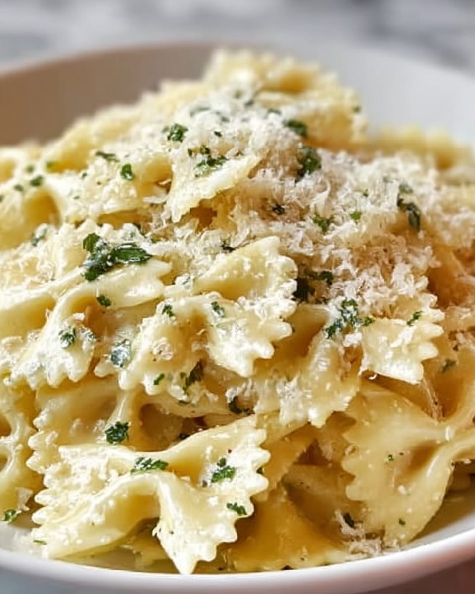 Garlic Parmesan Pasta Recipe - Recipe Image