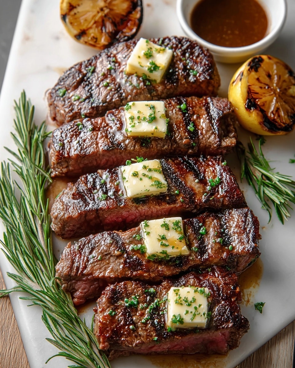 Grilled Tenderloin With Herb Butter Recipe - Recipe Image