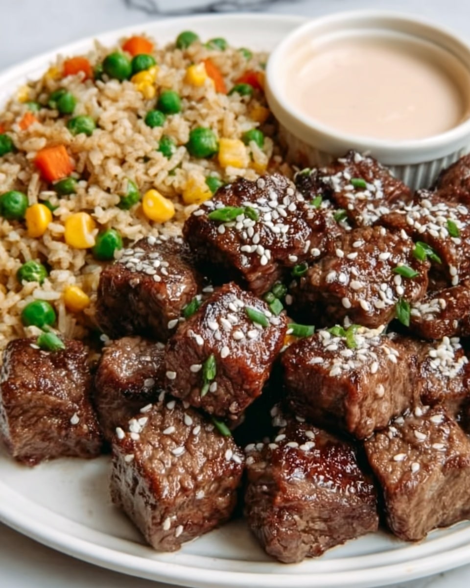 Easy Hibachi Steak with Fried Rice Recipe - Recipe Image