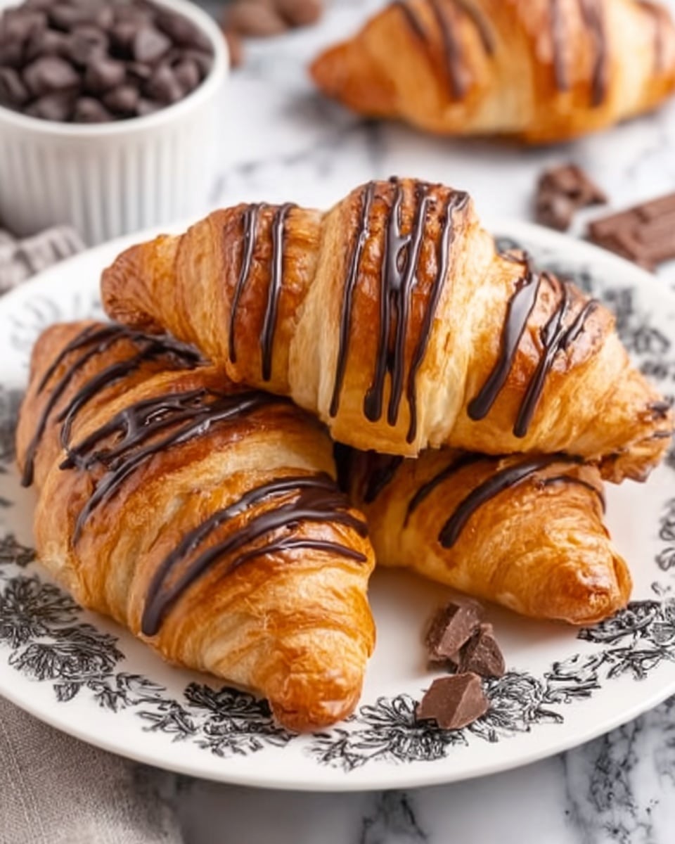 Air Fryer Chocolate Crescent Rolls Recipe - Recipe Image