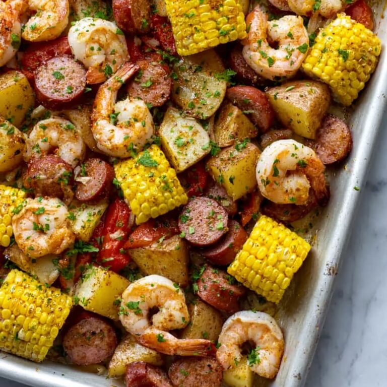 Sheet Pan Shrimp Boil Recipe