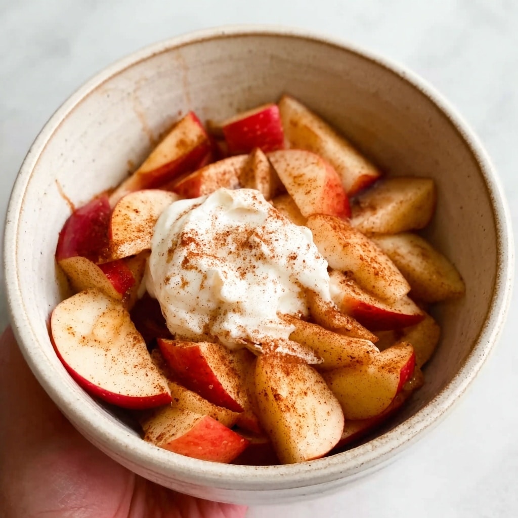 Air Fryer Cinnamon Maple Apple Slices Recipe - Recipe Image