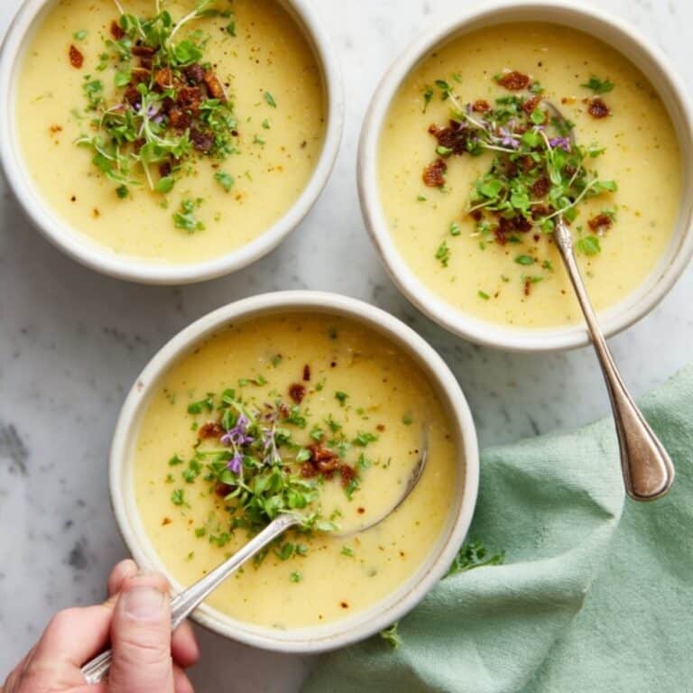 Creamy Homemade Potato Soup Recipe