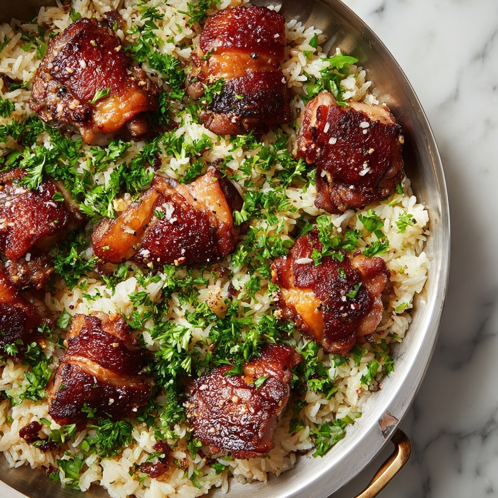 One-Pan Parmesan Chicken and Rice Recipe - Recipe Image