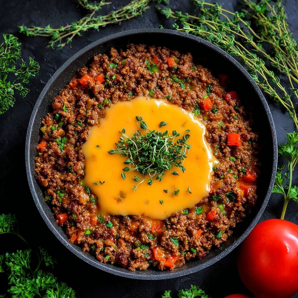 One Pot Unstuffed Pepper Skillet Recipe - Recipe Image