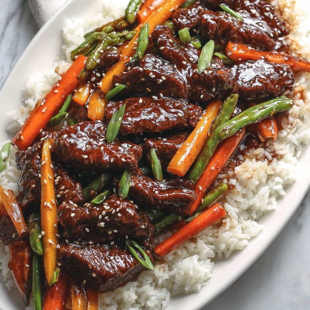 Mongolian Beef Recipe - Recipe Image