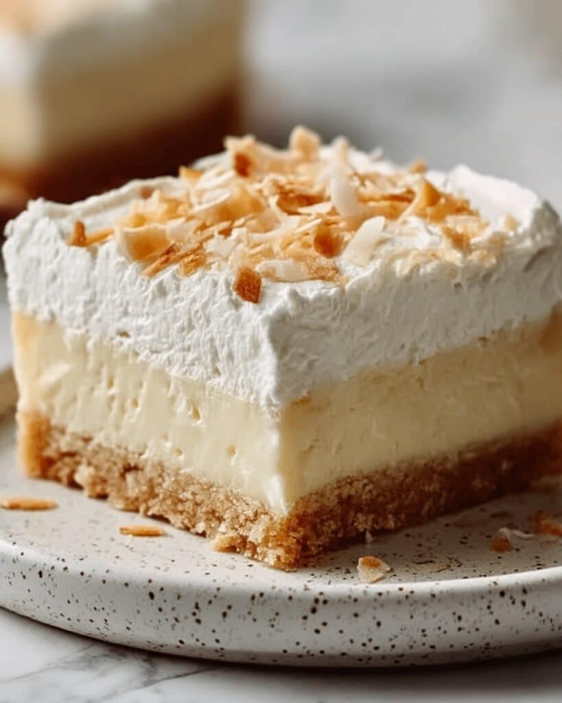 Island Dream Coconut Cream Bars Recipe