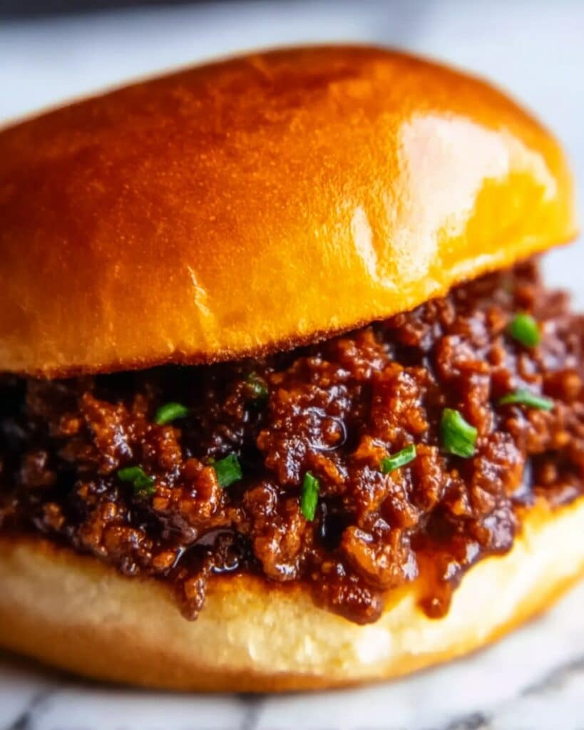 Korean Beef Sloppy Joes Recipe