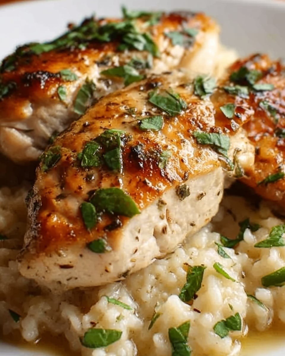 Creamy Herb Chicken with Basmati Rice Recipe - Recipe Image