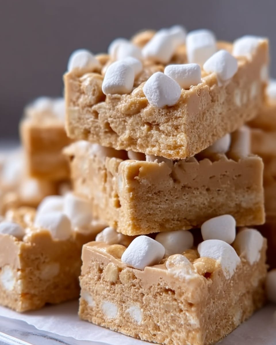 Fluffernutter Rice Krispie Treats Recipe - Recipe Image