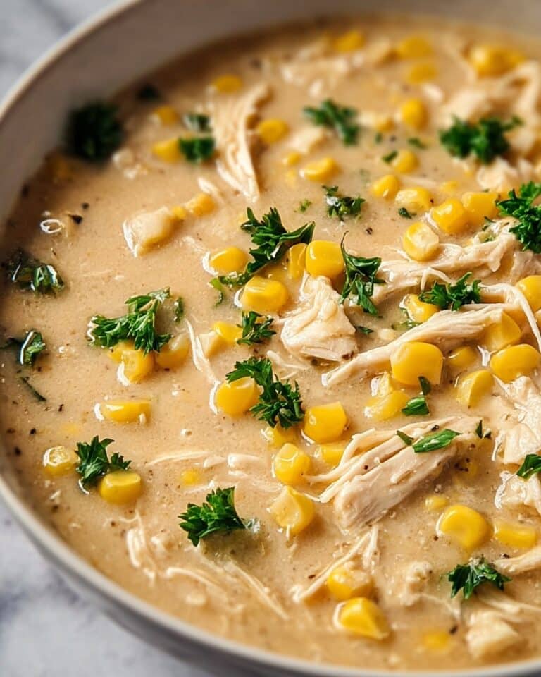Creamy White Chicken Chili with Corn Recipe