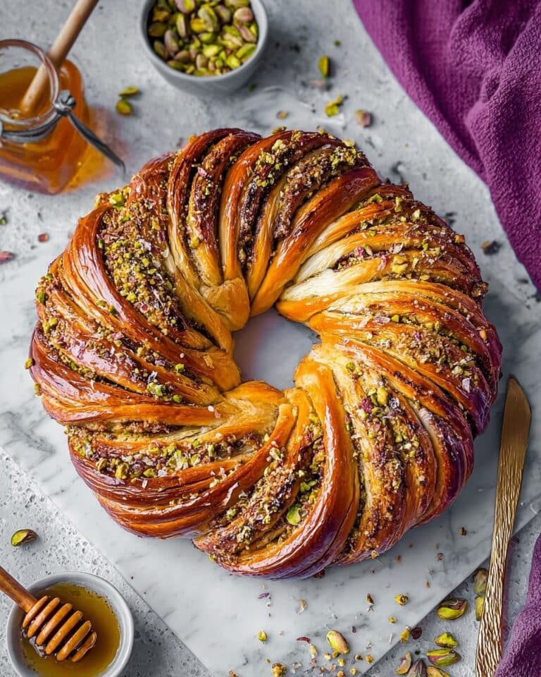 Honey Pistachio Babka Bread That Will Wow Your Guests Recipe